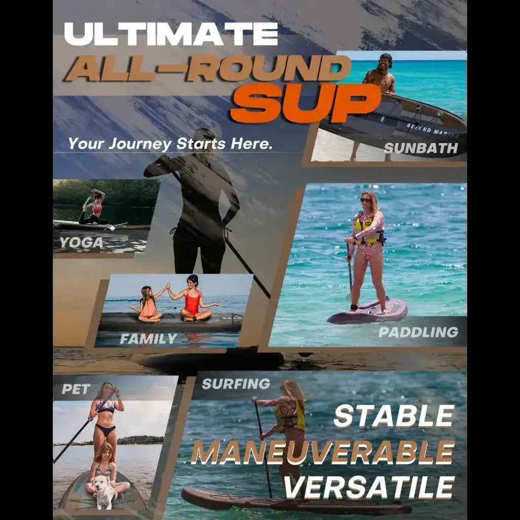 Ultimate Guide to Stand Up Paddles on 10’6 Inflatable SUP Board Wooden Design