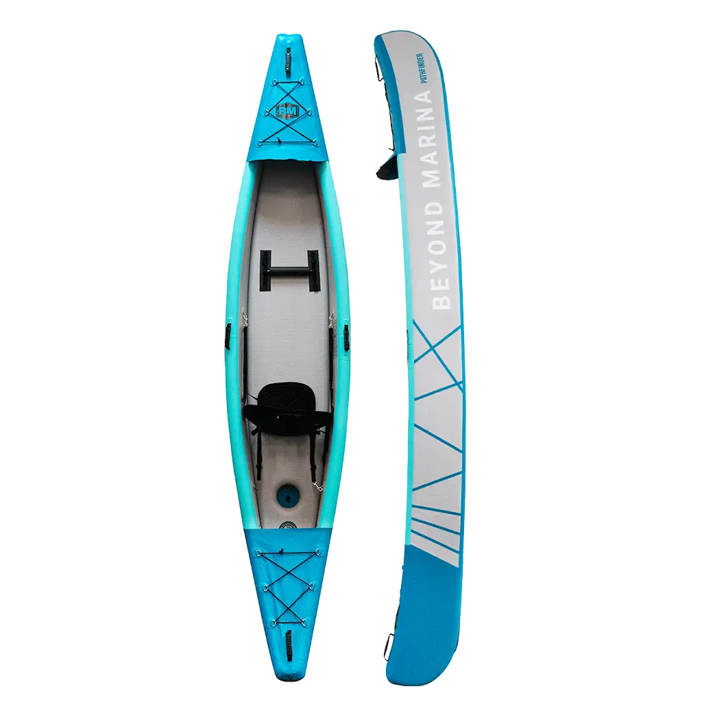 Inflatable Kayak BM Kayak Pathfinder with Drop Stitch Material and Triple Seats