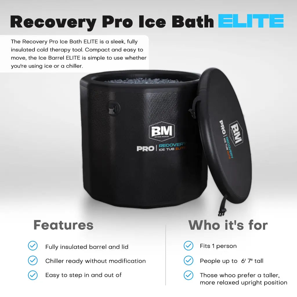 PRO IceBath Elite: Inflatable Ice Tub for Perfect At-Home Icing Sessions